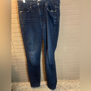 Good American Dark Indigo Skinny Jeans